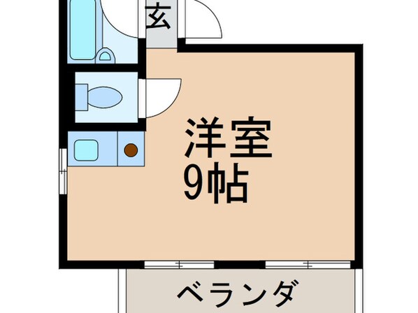 メゾン三越の物件間取画像